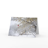 Snowy Christmas card
