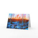 Snowy Christmas Card (blank on inside)
