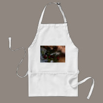 Snowy Christmas holly aprons