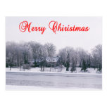 Snowy Country Scene Postcards