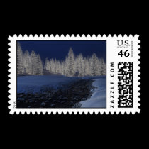 Snowy Creek Christmas Postage postage