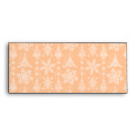 Snowy Damask Envelope