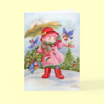 Snowy day Bluebird Afternoon cards