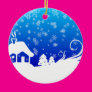 Snowy Day Christmas Tree Ornament