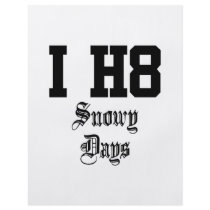 snowy days flyer