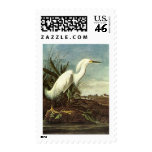Snowy Egret, John James Audubon Postage