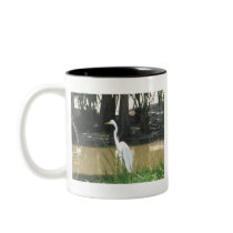 Snowy Egret Mugs
