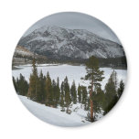 Snowy Ellery Lake Magnet
