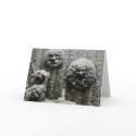 Snowy Faces cards