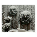 Snowy Faces posters