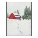"Snowy Footsteps" posters by FineArtDesigns "Snowy Footsteps" posters