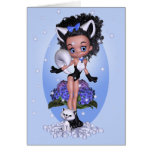 "Snowy Fox" Card