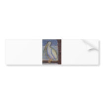 Snowy Glowy Pelican bumper stickers