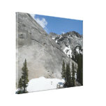 Snowy Granite Domes Canvas Print