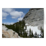 Snowy Granite Domes Card