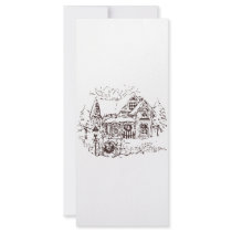 Snowy House rack cards