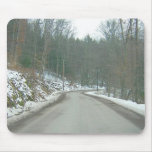 Snowy Jenks Road Mouse Pads