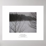 Snowy Lake II Posters