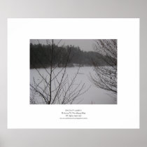 Snowy Lake II Posters