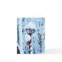 Snowy Lamp Post Christmas Card