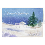 Snowy Landscape cards
