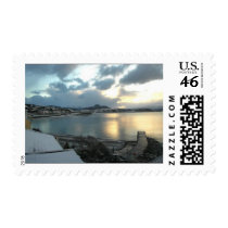 Snowy Landscape postage