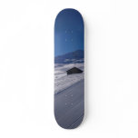 snowy landscape skate deck