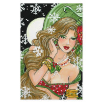 SNOWY MOON stationery by MartinArtStudio SNOWY MOON stationery