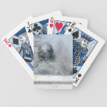Snowy Morning Playing Cards
