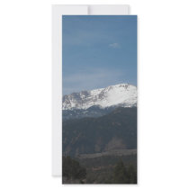 Snowy mountain rack cards