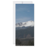 Snowy mountain custom rack cards