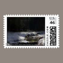 Snowy Oregon Forest, Fox Creek 12 stamps