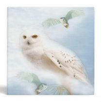 Snowy Owl Back to School binders