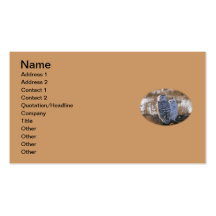 Snowy Owl Couple Business Cards