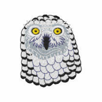 Snowy Owl embroidered shirts