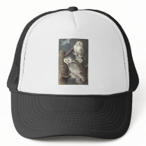Snowy Owl, John Audubon Trucker Hats