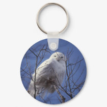 Snowy Owl Keychain