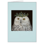 Snowy owl Mistress Quickly card