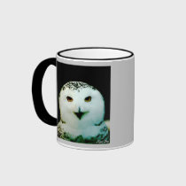 Snowy Owl Mug mugs