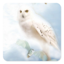 Snowy Owl Stickers