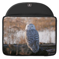 Snowy Owl Winking Sleeves For MacBook Pro