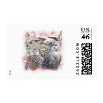 Snowy Owls Stamps