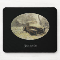 Snowy Past Mousepads