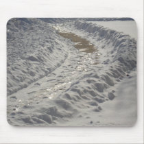 Snowy Path mousepads