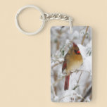 Snowy Perch key chains