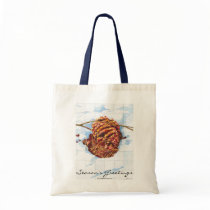 Snowy Pine Cone bags