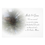 Snowy Pines Marriage / Elopement Announcement