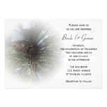 Snowy Pines Winter Wedding Invitation