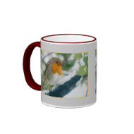 Snowy Robin Mug mug