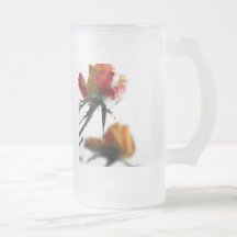 Snowy Rose Coffee Mugs